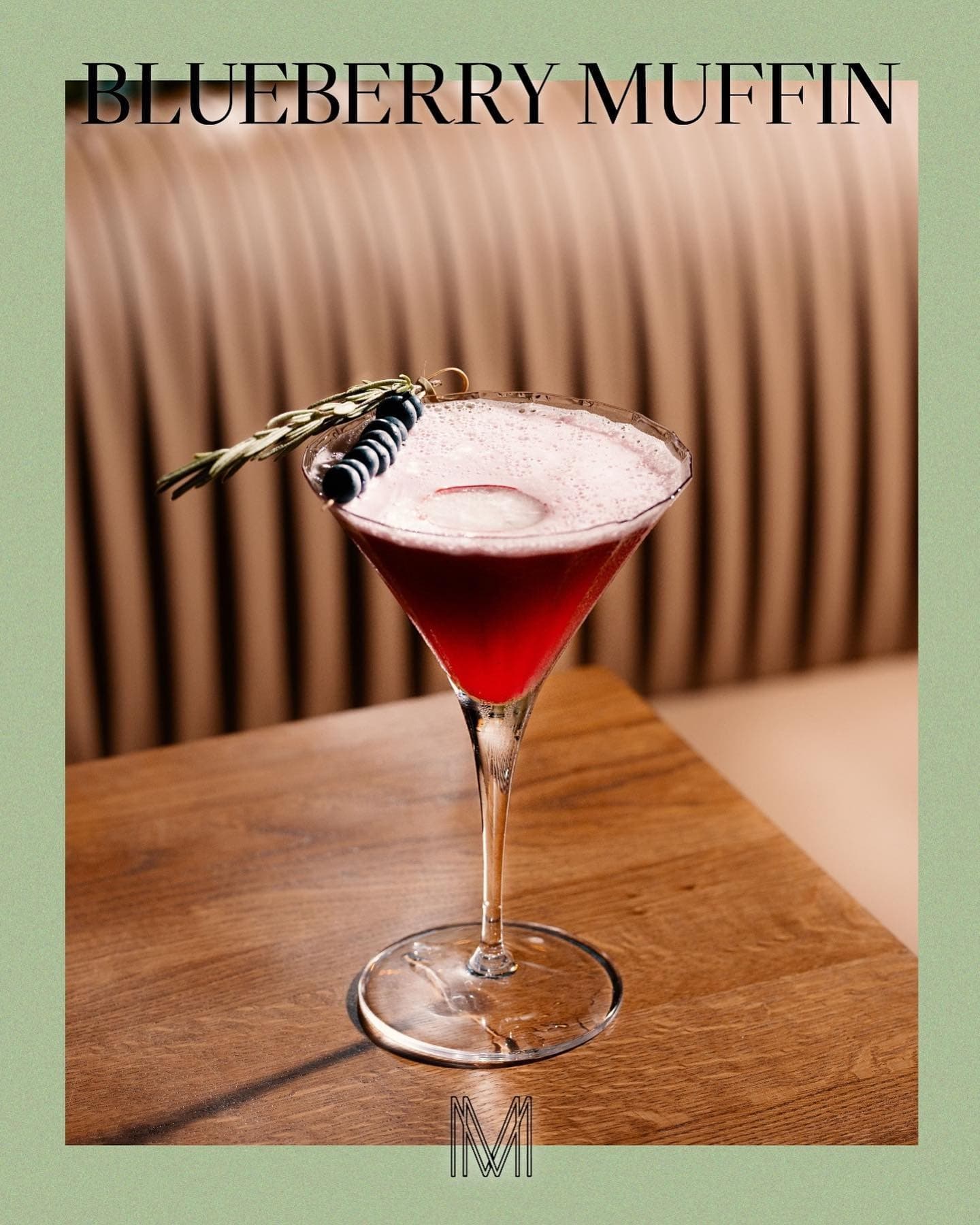 Blueberry Muffin cocktail